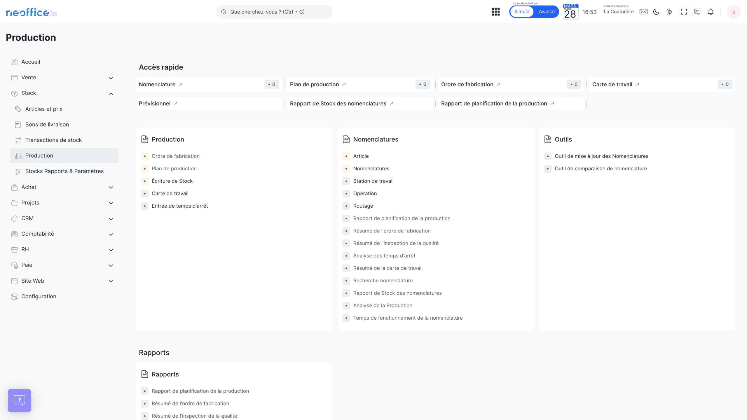 Projekt Neoffice, realisiert von bVisible, heute Neoservice